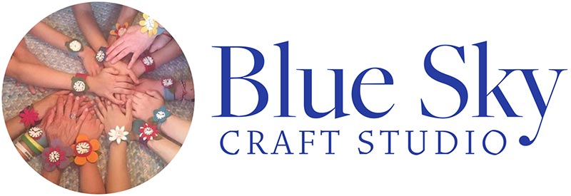 blue sky craft studio logo